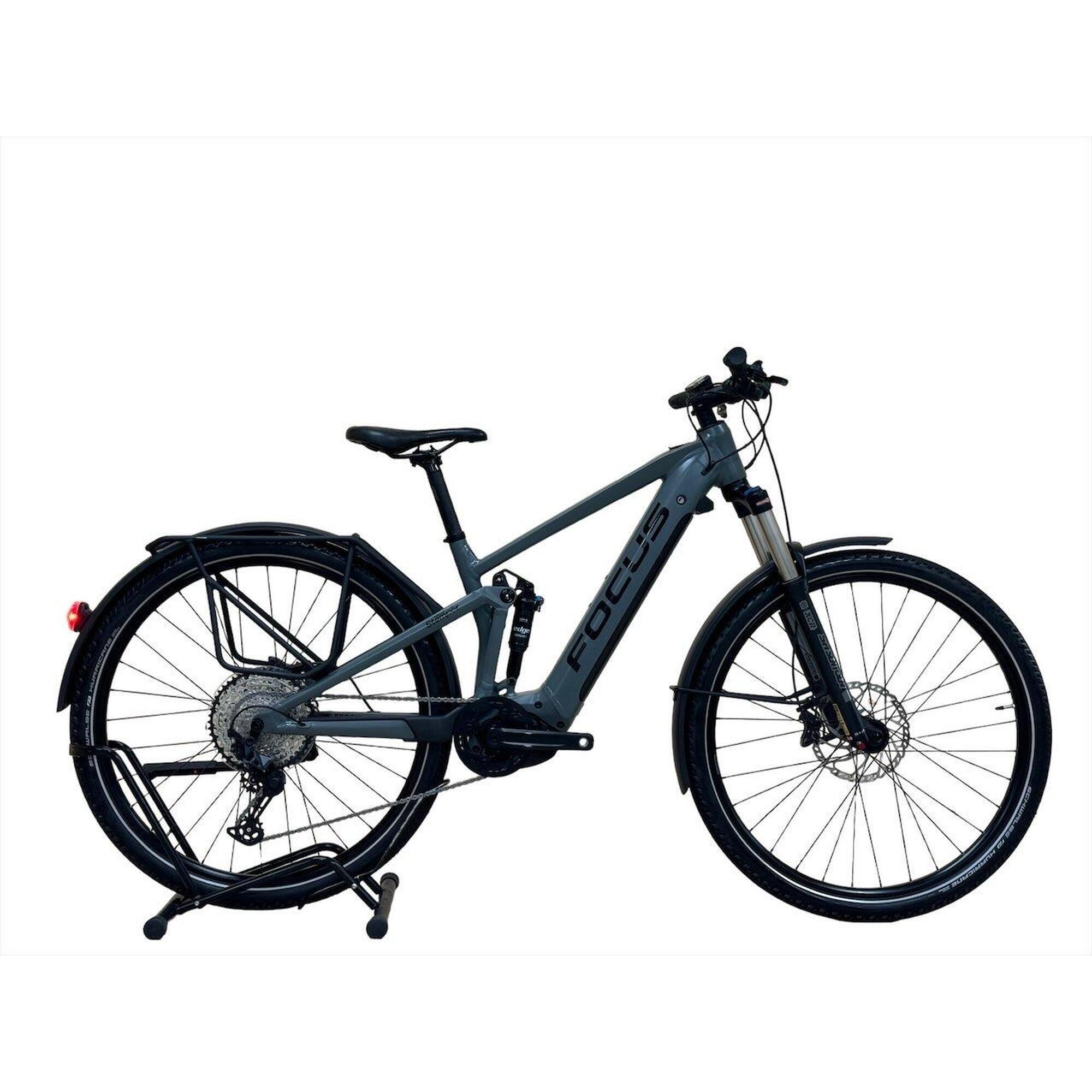 Focus - Reconditionné - Vtt Électrique Focus Thron2 6.8 Eqp Slx - Comme Neuf - Vélo Tout Terrain - Gris|noir - S - 150-164cm - Decathlon