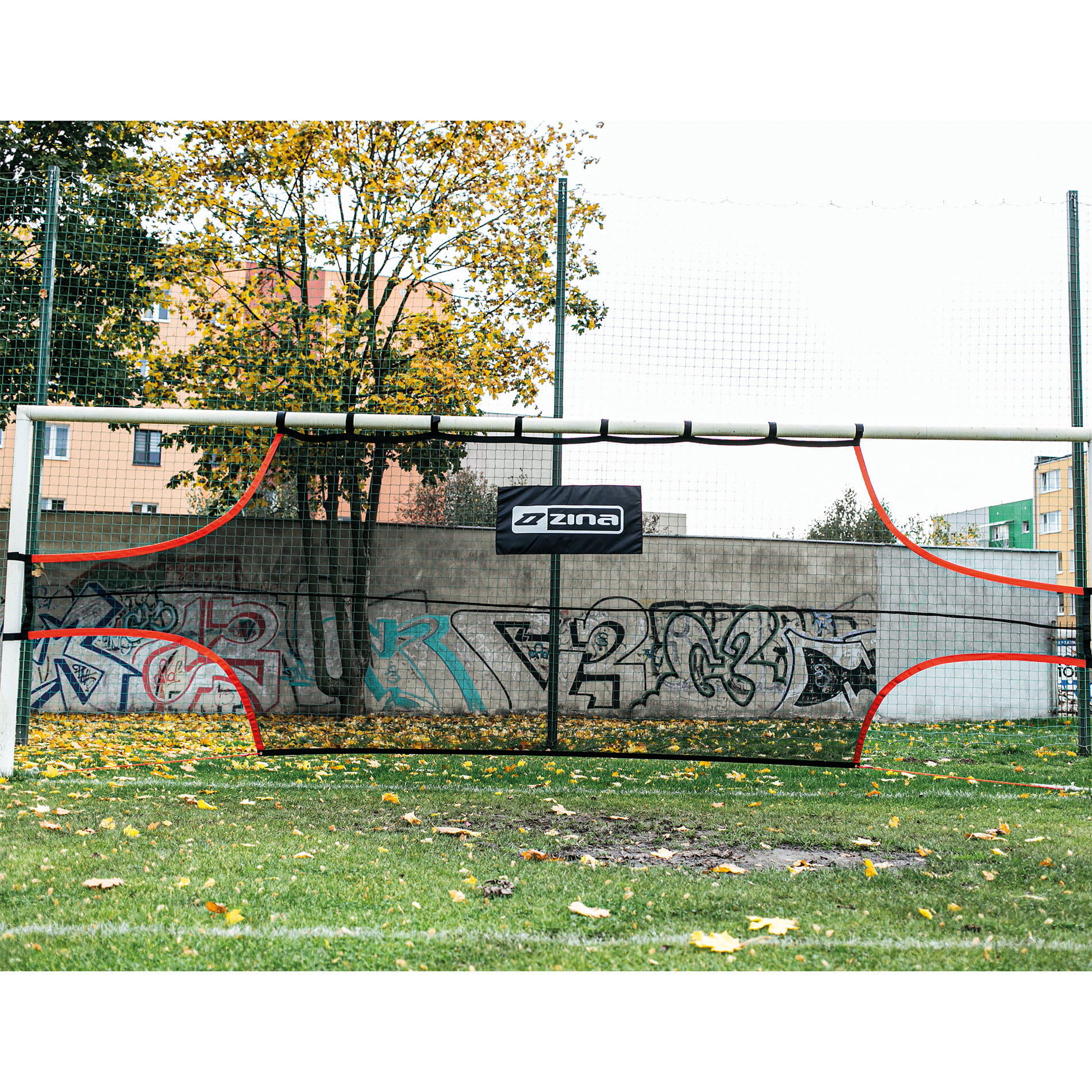 Mata treningowa do celności strzałów Zina 7,32m x 2,44m
