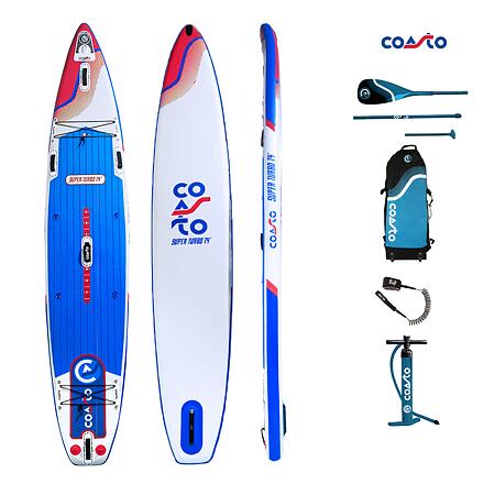 Paddleboard COASTO Super Turbo 14' Blue/White 5/7