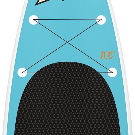 F2 SUNSET 10'2'' SUP Board Stand Up Paddle gonfiabile Tavola da surf 7/7