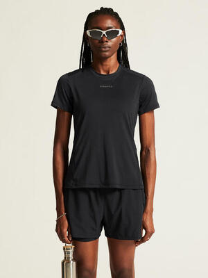 Craft adv essence 2 hardloopshirt dames - zwart