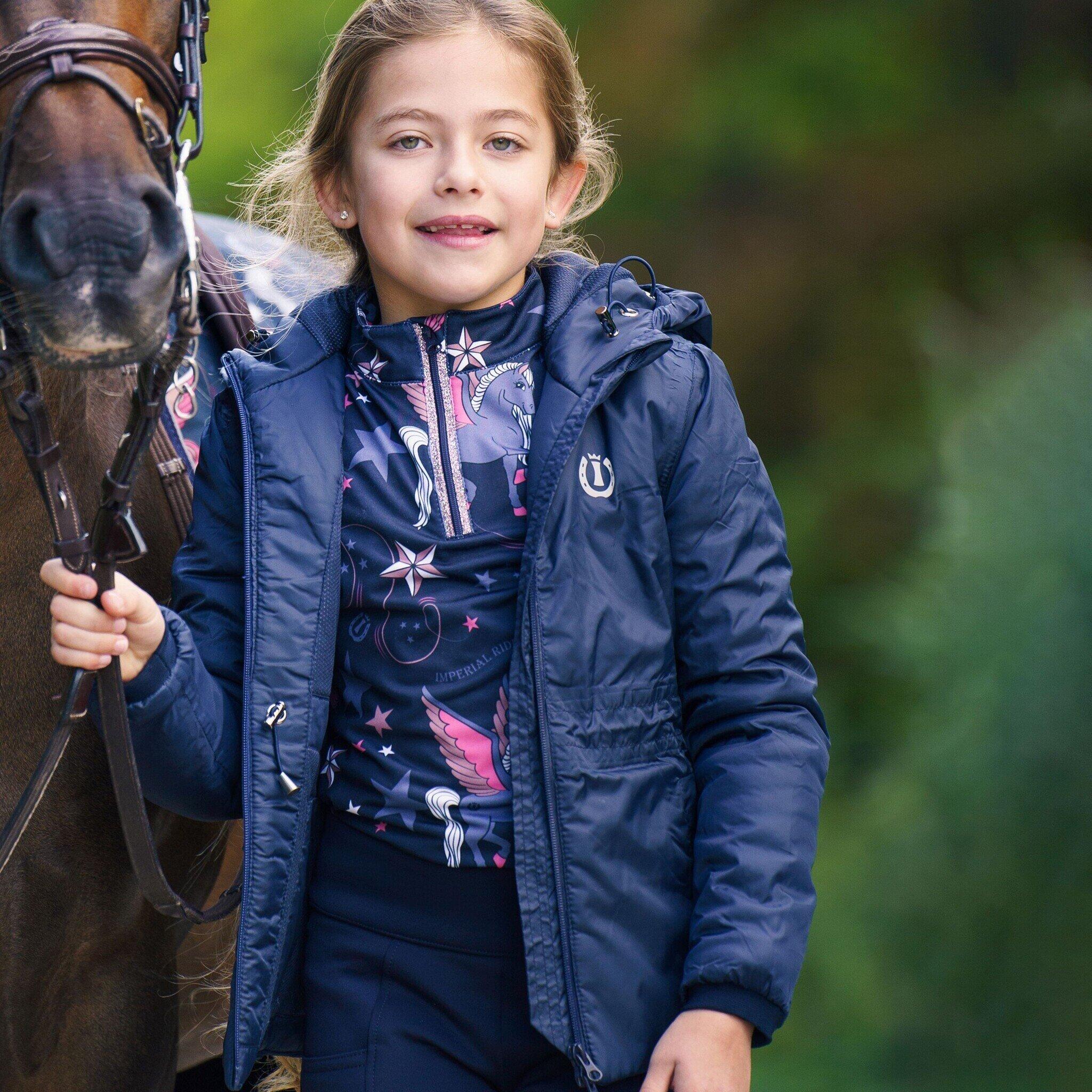 Veste Tech Enfant Imperial Riding Jessy - Marine 2/3