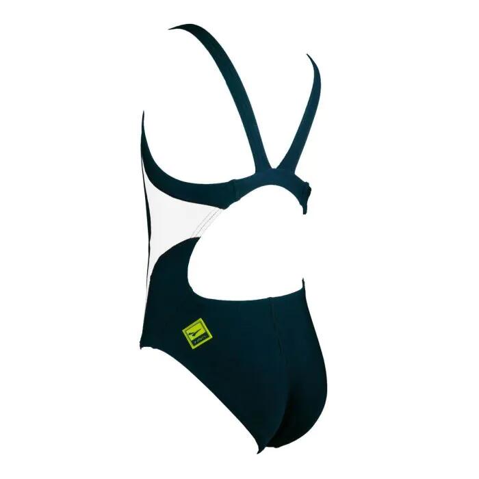FINIS Traje de baño infantil Bladeback - Azul marino/blanco 2/3