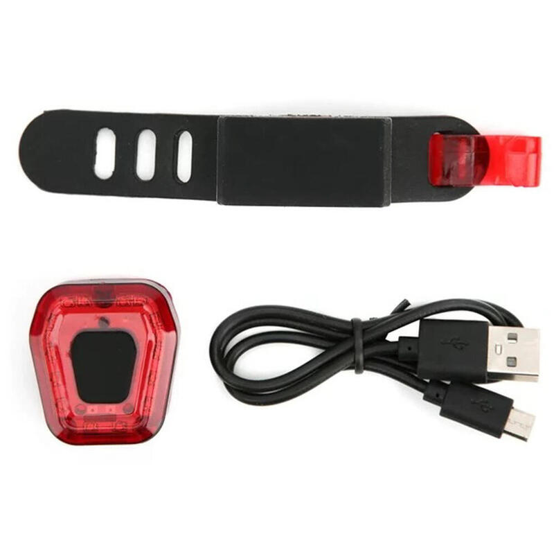 Achterlicht Fiets Rood 14 LEDs - USB Oplaadbaar - Waterproof