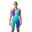 Combinaison dos nu Akron Venom Hero pour femme - Tiffany / Violet - Taille 18