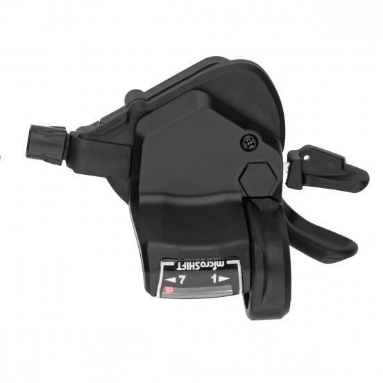 MicroShift Mezzo Thumb Tap Right Shifter 3×7S Preto 2/3
