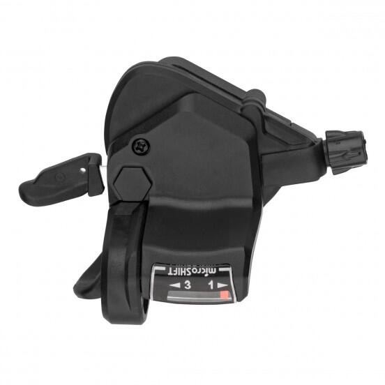 MicroShift Mezzo Thumb Tap Right Shifter 3×7S Preto 3/3