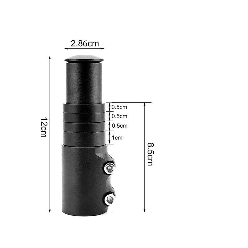 Extensor pipă bicicletă 28,6 mm (1,1/8") - Adaptor înălțime reglabil Ahead