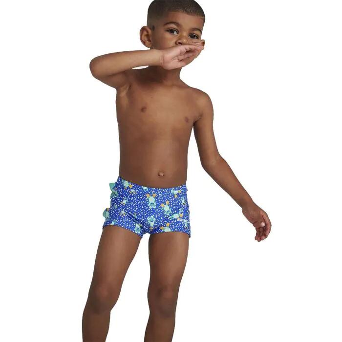 Bañador Speedo Corey Croc Digital Aquashort para niño, azul, talla 9-12M 3/6
