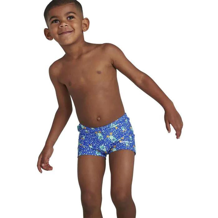 Bañador Speedo Corey Croc Digital Aquashort para niño, azul, talla 9-12M 2/6