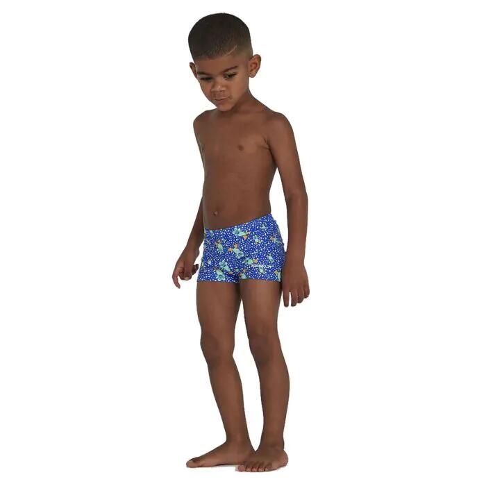 Bañador Speedo Corey Croc Digital Aquashort para niño, azul, talla 9-12M 4/6