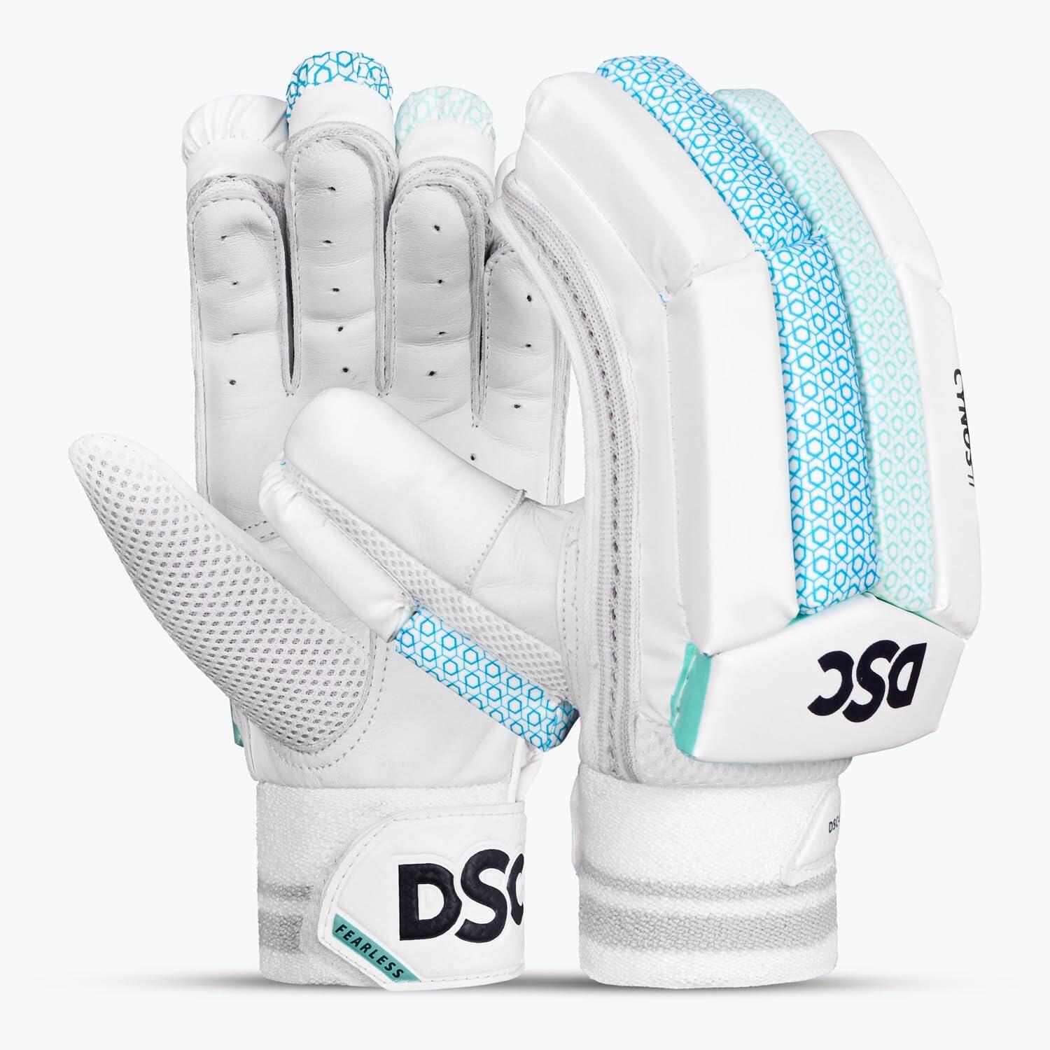 DSC Cynos 11 Cricket Batting Gloves For Women| Right Hand| High-Quality Leather 1/5