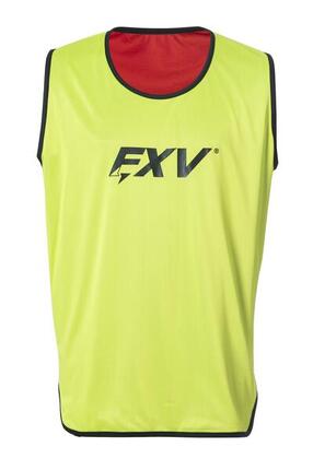 Chasuble de rugby REVERSIBLE jaune-rouge Force XV