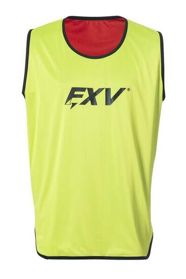 Chasuble de rugby REVERSIBLE jaune-rouge Force XV