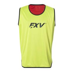 Chasuble de rugby REVERSIBLE jaune-rouge Force XV