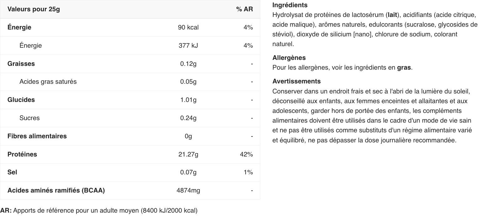 Applied Nutrition Clear Whey (875g) Strawberry & Lime - Proteínas 2/3