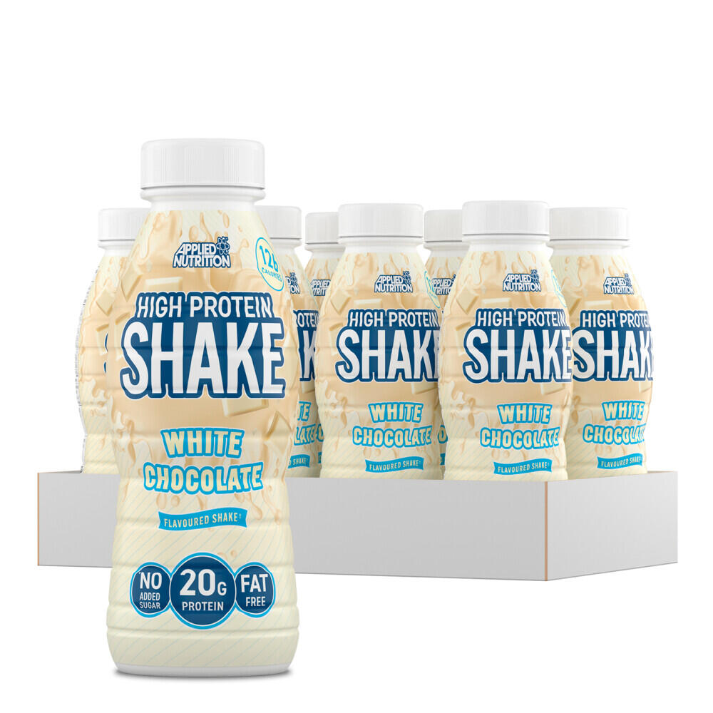 APPLIED NUTRITION Eiwitdranken - Eiwitrijke Shake (8x330ml) - Witte Chocolade