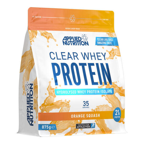 Clear whey - Clear Whey Protein - Éclaboussure d'Orange