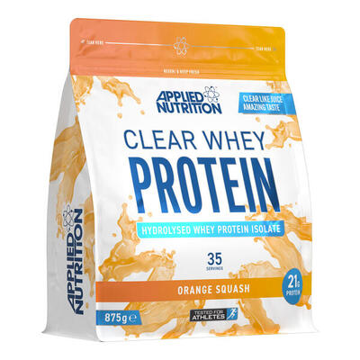 Applied nutrition clear whey (875g) orange squash - eiwitten - helder eiwit