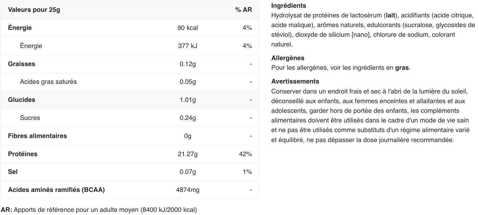 Applied Nutrition Clear Whey (875g) Strawberry & Raspberry - Proteínas 2/3