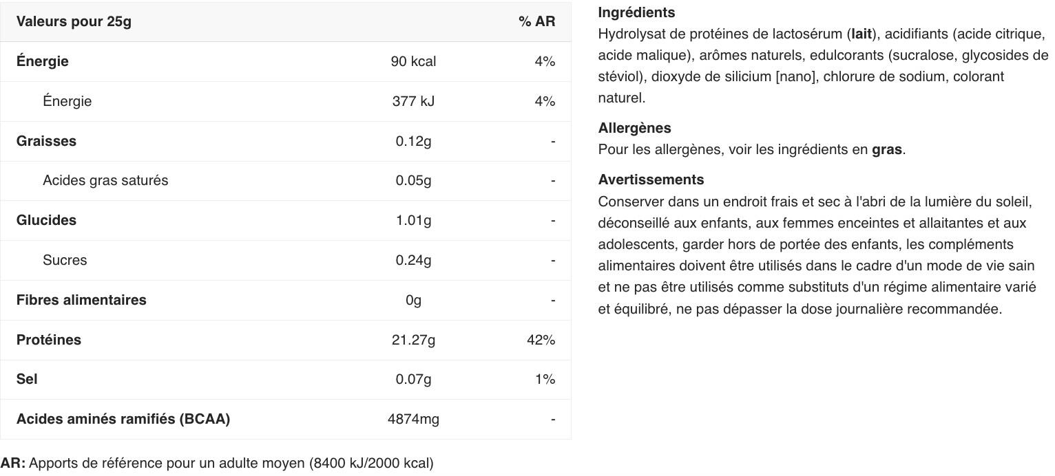 Clear Whey 875g Applied Nutrition 2/3