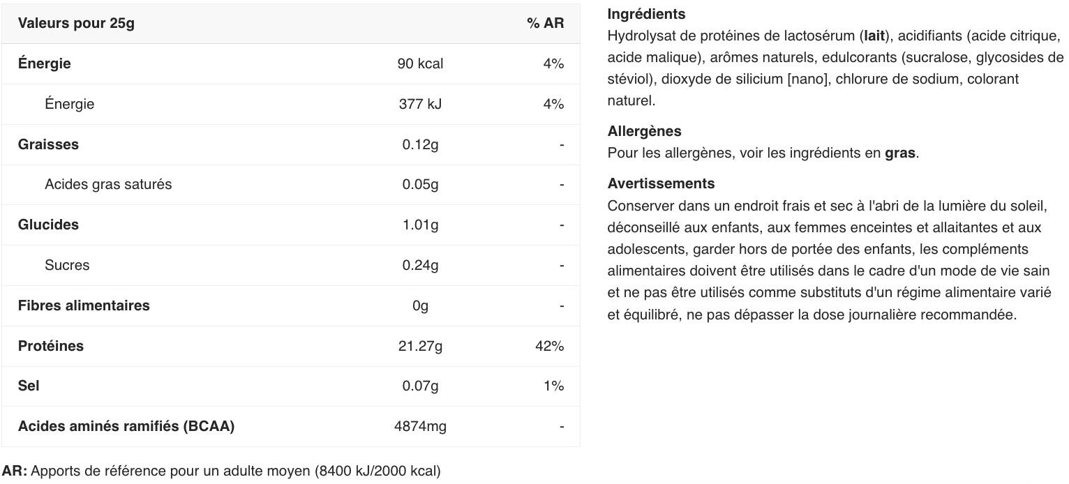 Siero di latte trasparente - Clear Whey Protein - Gelato Twirler 2/3