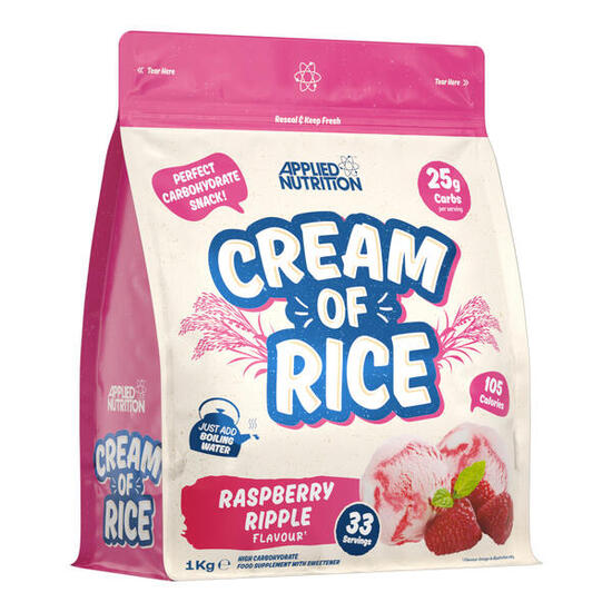 Crema di riso - Cream of Rice - Ondulato al Lampone