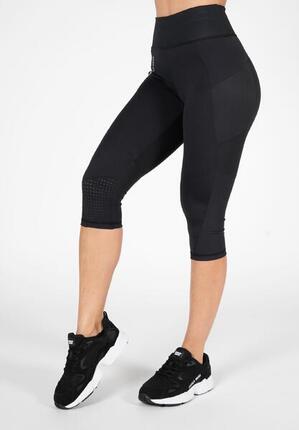 Monroe Cropped Leggings - Noir