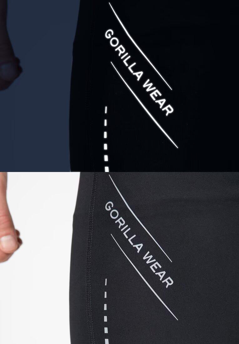 Mallas leggings cortas para hombre Cooper - Negro 4/4