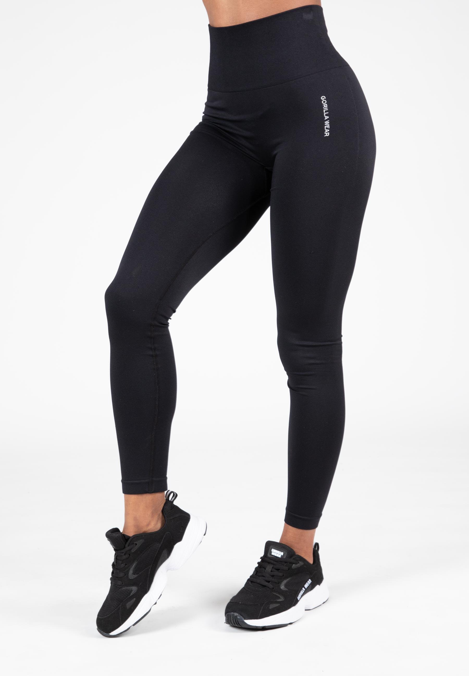 GORILLA WEAR Quincy Seamless Leggings - Zwart