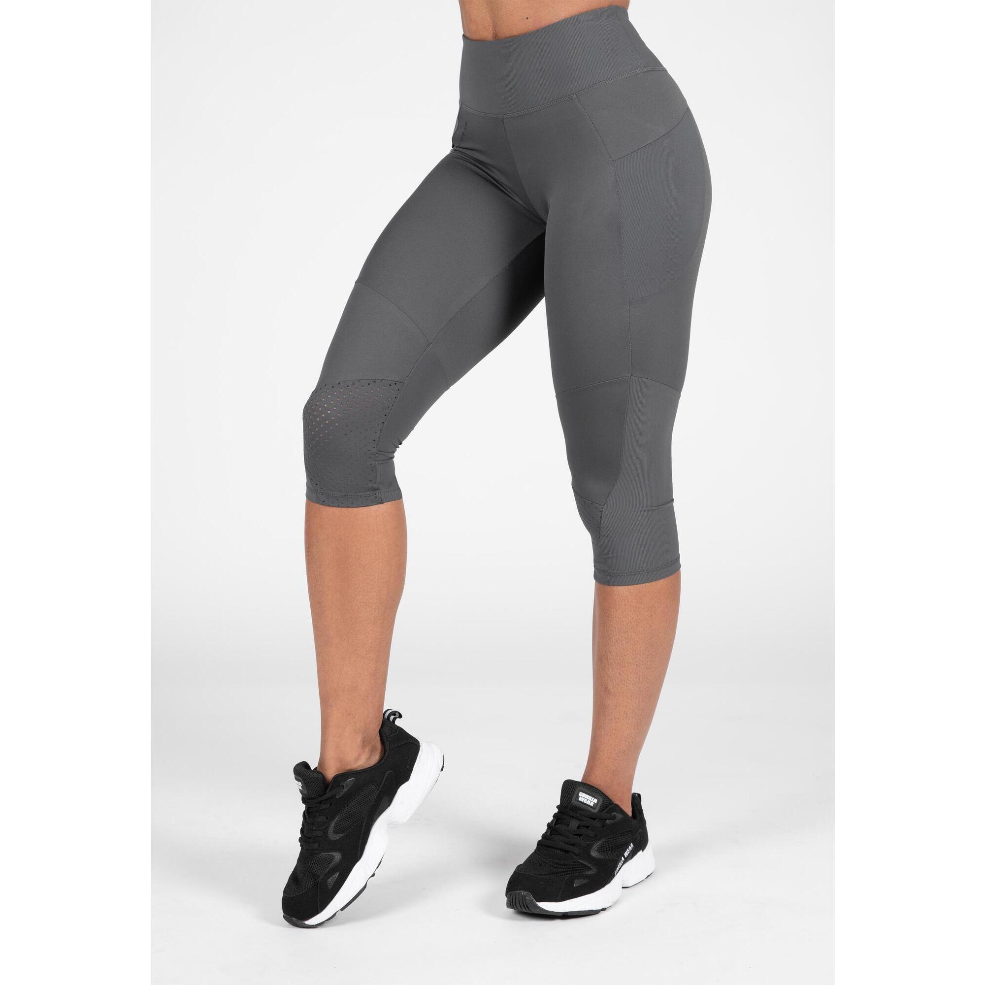 Gorilla Wear - Monroe Cropped Leggings - Grau - Legging - Gris - S - Decathlon