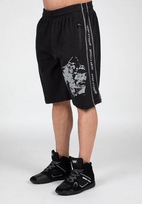 Buffalo old school workout shorts - zwart/grijs