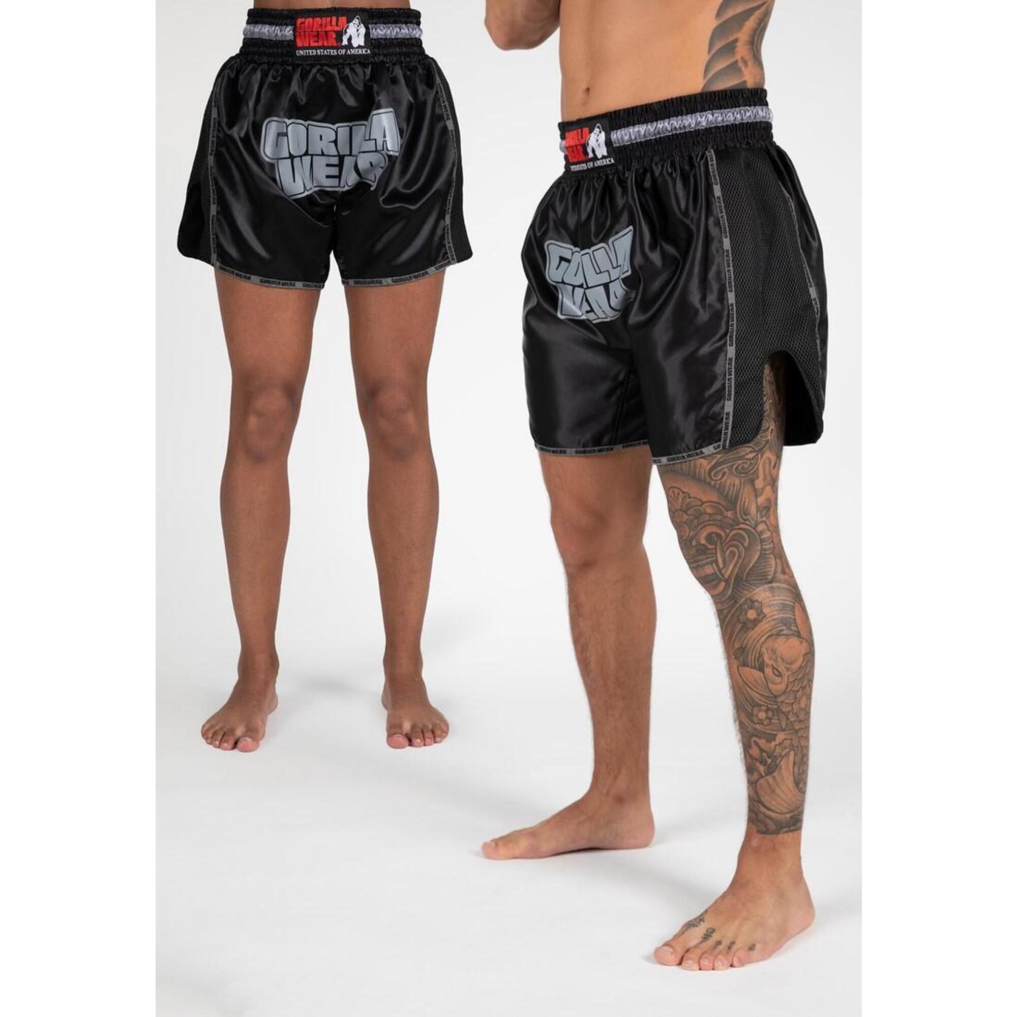 Piru Muay Thai Shorts - Black - M