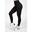 Yava Leggings sans couture - Noir