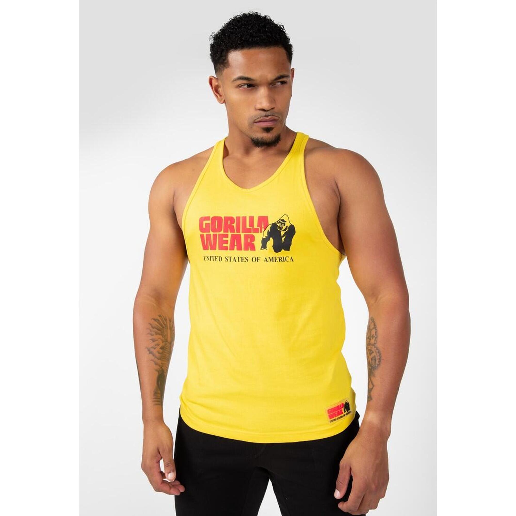 Gorilla Wear - Classic Débardeur - Jaune - Chemise Sans Manche - Jaune - 52 2xl - Decathlon