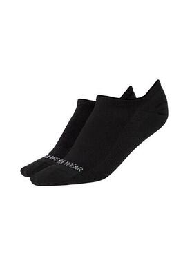 Ankle socks 2-pack - zwart - eu 43-46