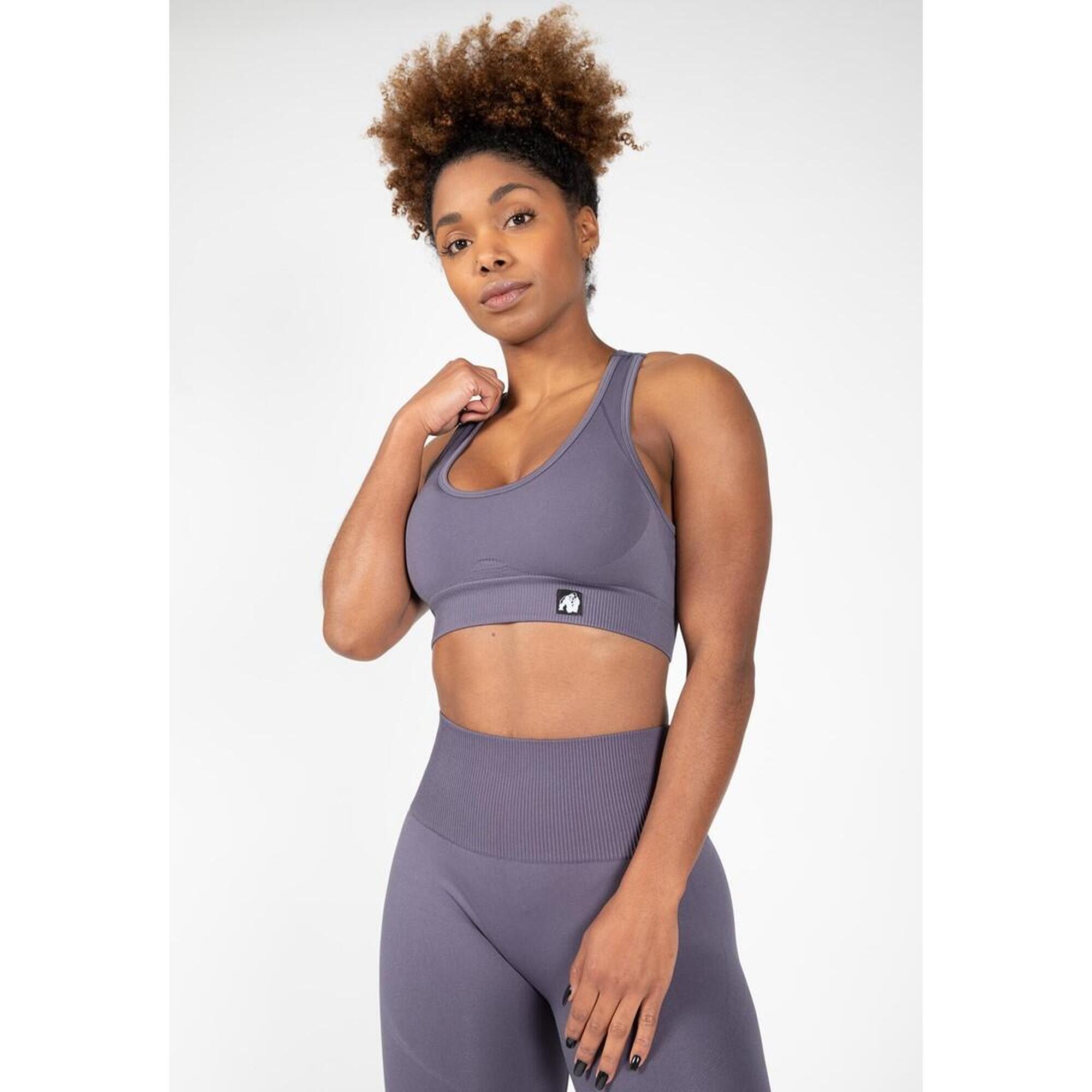 Yava Sans couture Soutien-gorge de sport - Grau - M/L