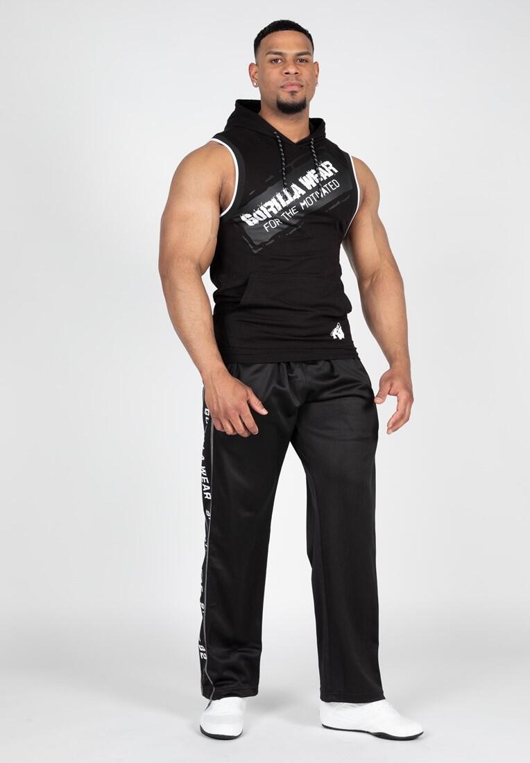 Loretto Encapuchado Camiseta de tirantes - Negro 3/7