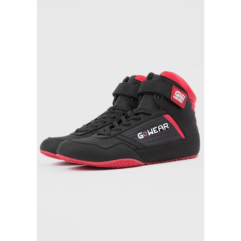 Gwear Classic High Tops - Black/Red - EU 40