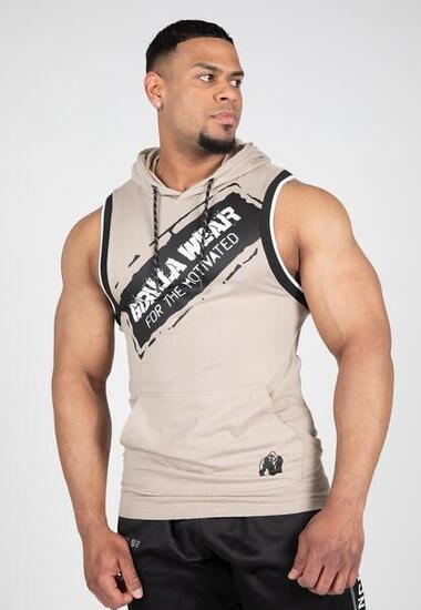 Loretto Encapuchonné Débardeur - Beige