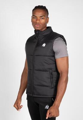 Irvine puffer vest - black