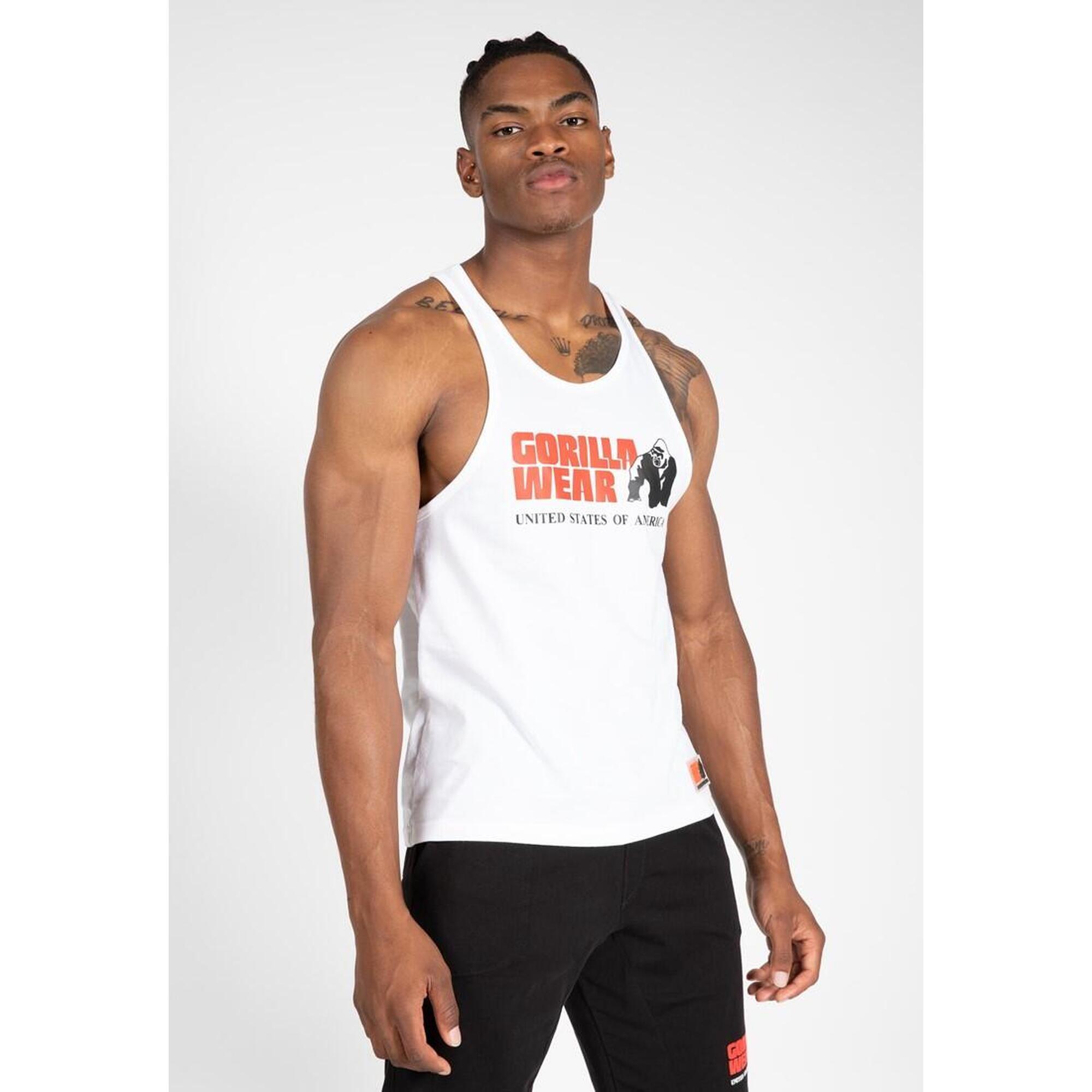 Gorilla Wear - Classic Débardeur - Blanc - Chemise Sans Manche - Blanc - 40 M - Decathlon