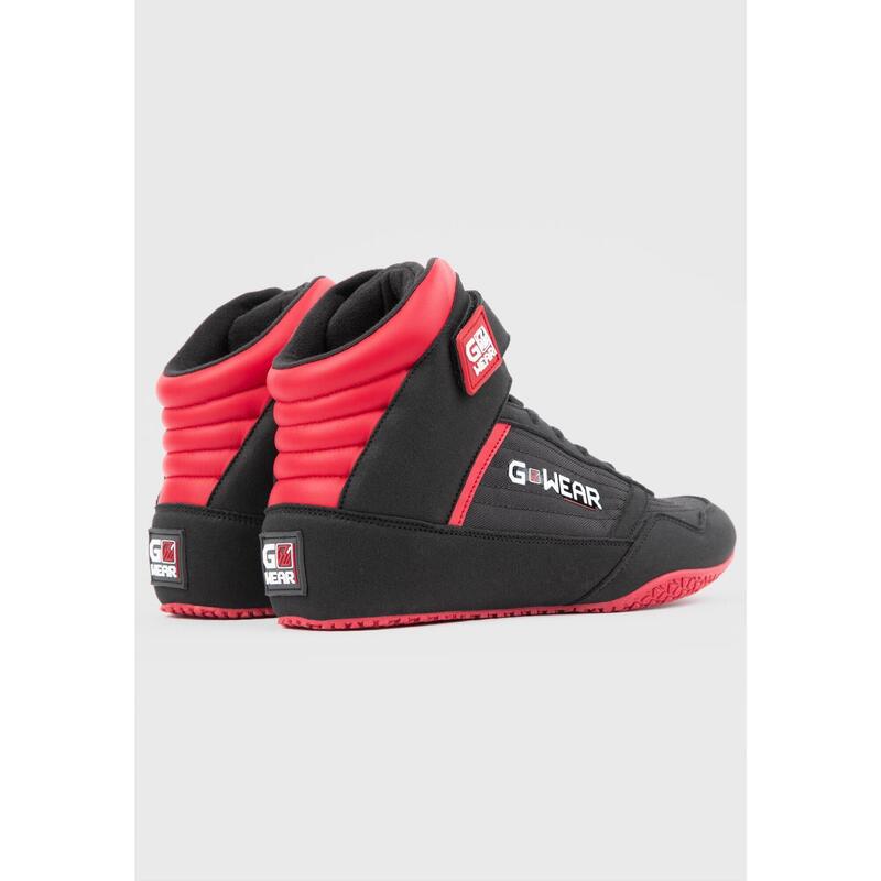 Gwear Classic High Tops - Black/Red - EU 36