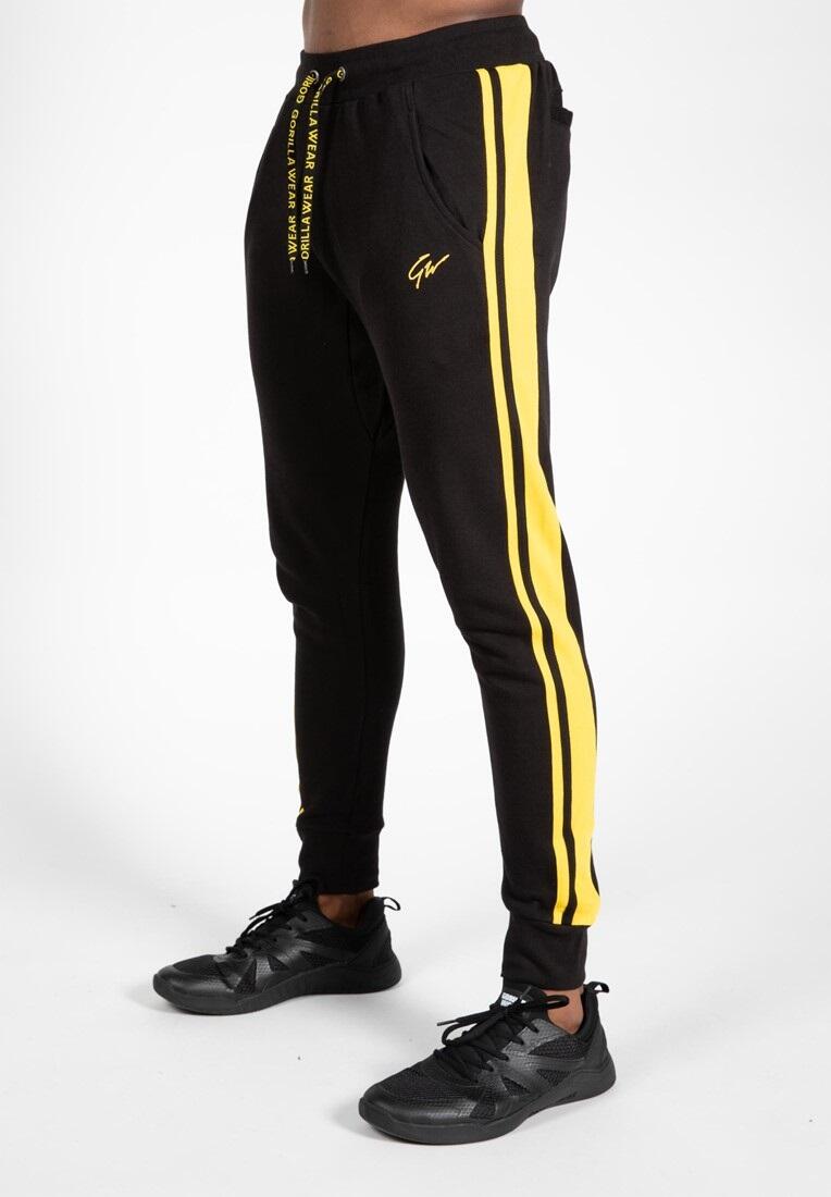 Banks SweatPantaloni - Nero/Giallo 1/5
