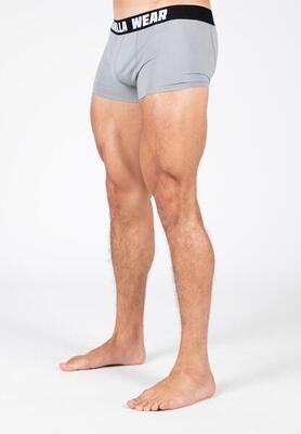 Boxershorts 3-pack - grijs/marineblauw/rood
