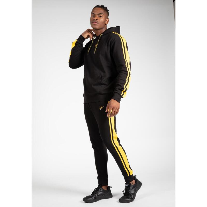 Banks Sweatpants - Black/Yellow - M