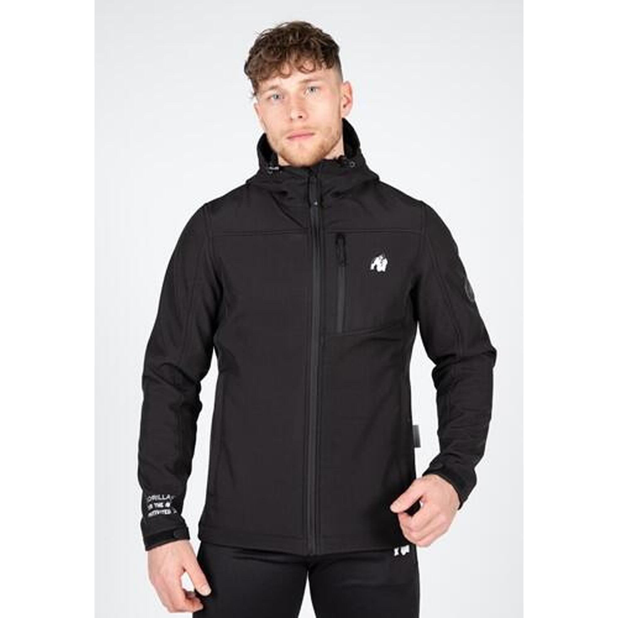 Gorilla Wear - Foster Coquille Souple Veste - Noir - Softshell - Noir - S - Decathlon