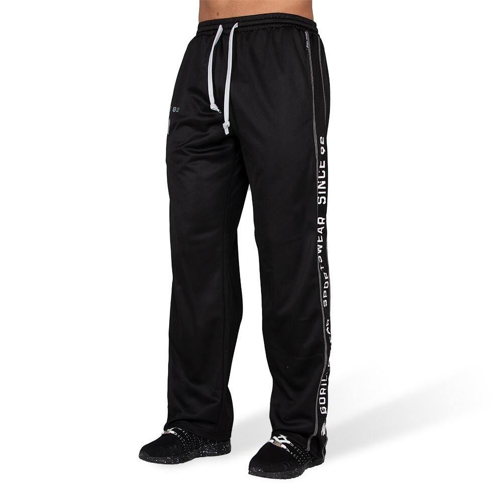 GORILLA WEAR Functional Mesh Pants - Zwart/Wit