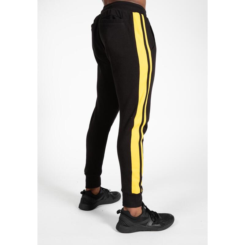 Banks Sweatpants - Black/Yellow - M