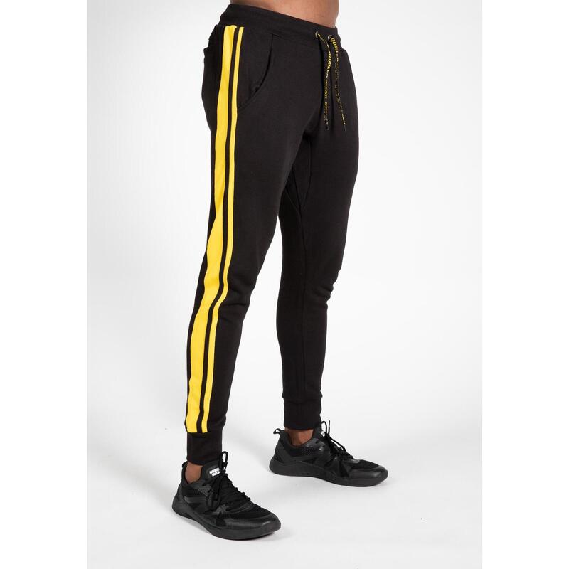 Banks Sweatpants - Black/Yellow - M